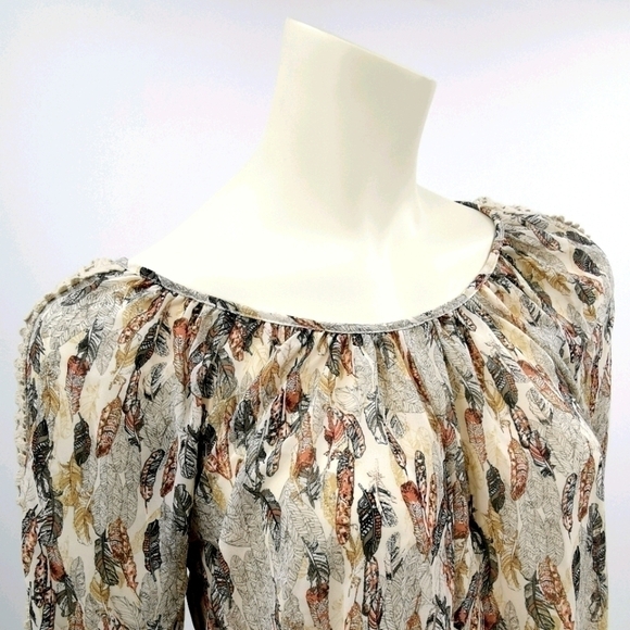 American Rag Women's S Long Sleeve Boho Blouse - Picture 2 of 12